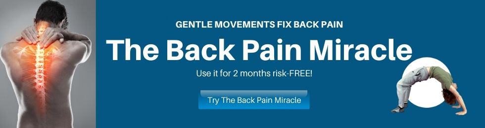 The Back Pain Miracle Banner